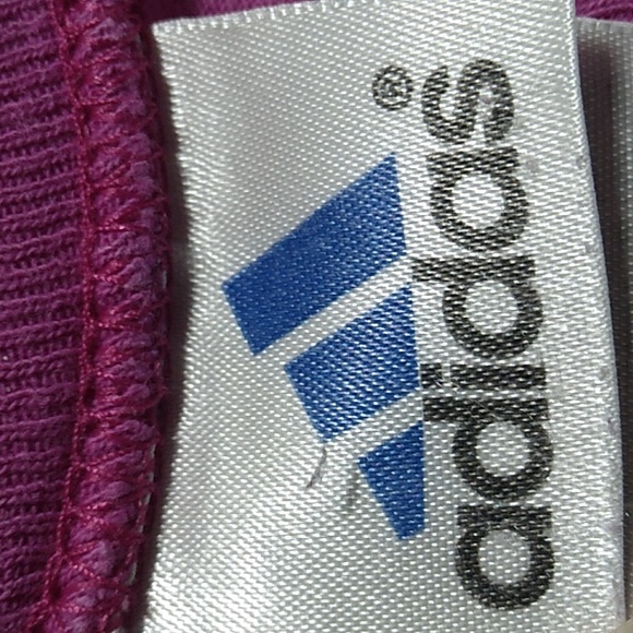 Adidas Vintage Y2K Purple Shirt Sz.S Gently Worn (X-58 CRATE) - Picture 3 of 6